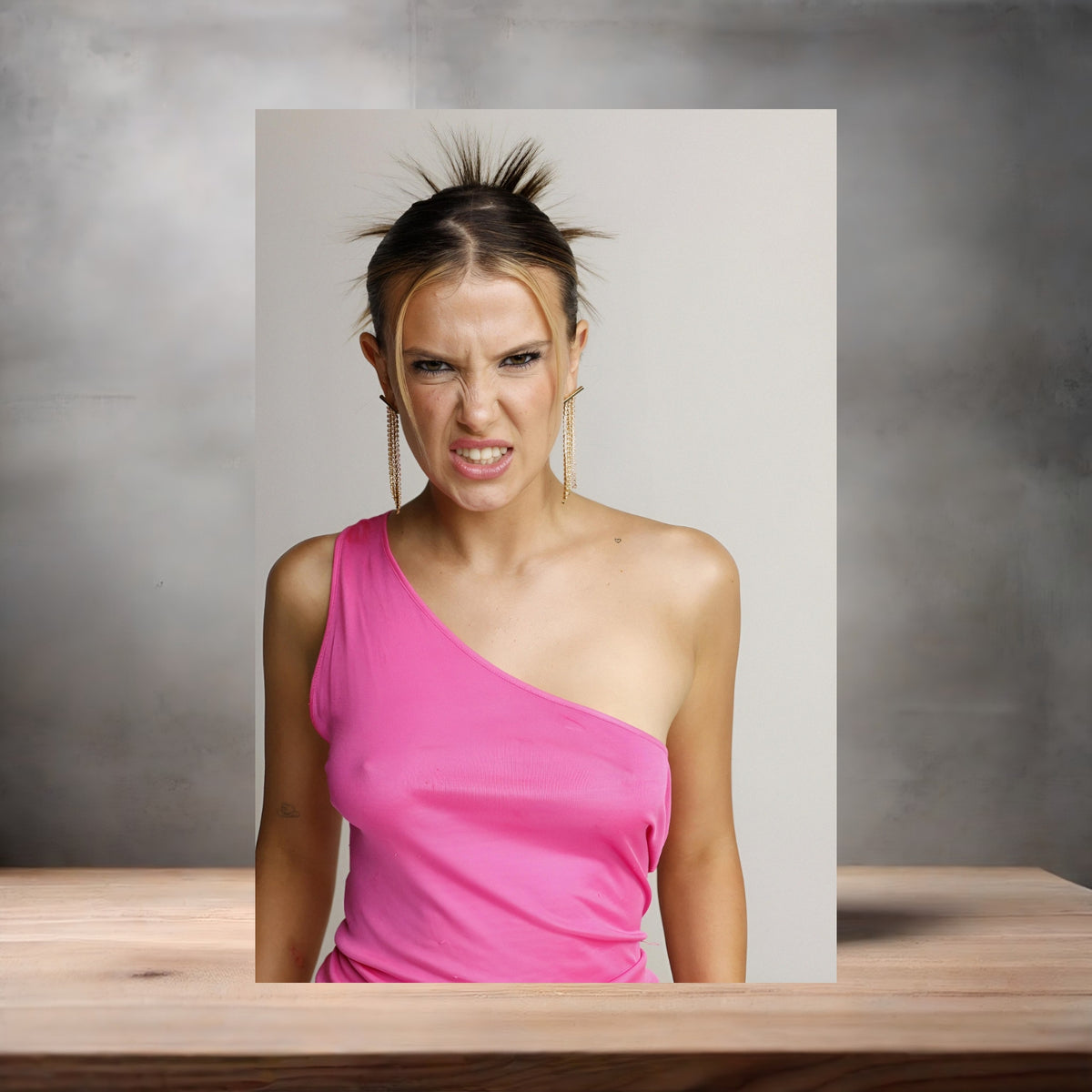 Millie Bobby Brown poster with multiple size and finish options. A7