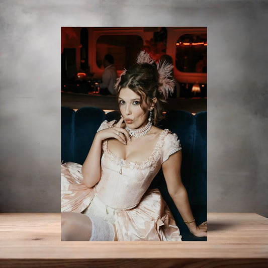Millie Bobby Brown poster with multiple size and finish options. A5