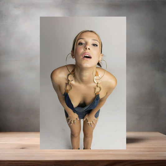 Millie Bobby Brown poster with multiple size and finish options. B4