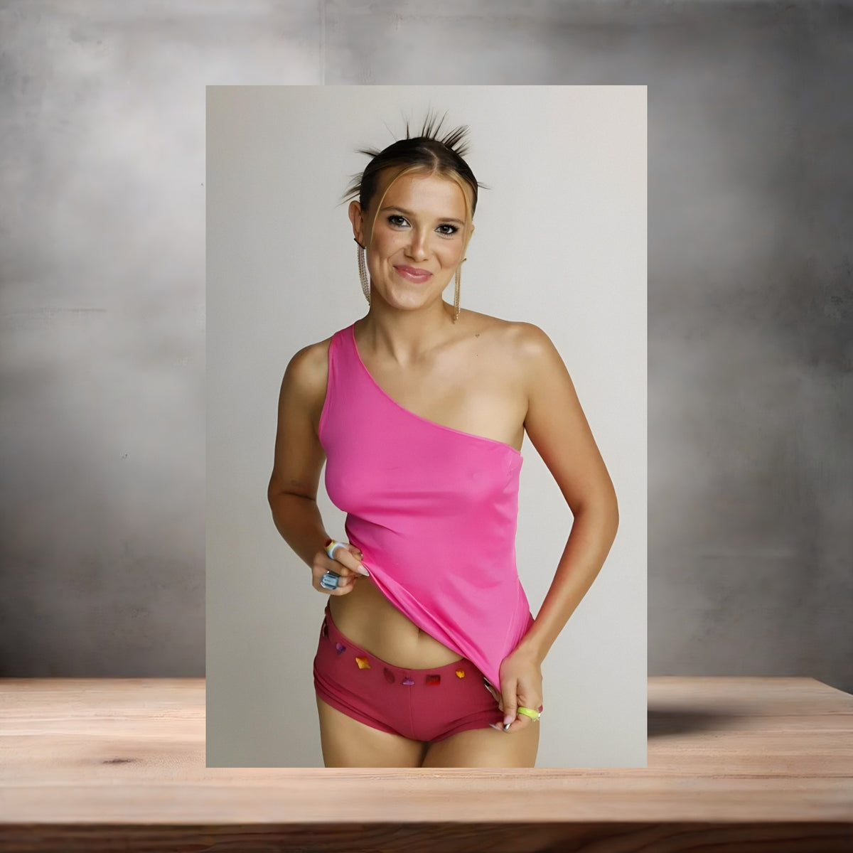 Millie Bobby Brown poster with multiple size and finish options. C2