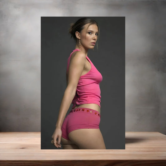 Millie Bobby Brown poster with multiple size and finish options. B3