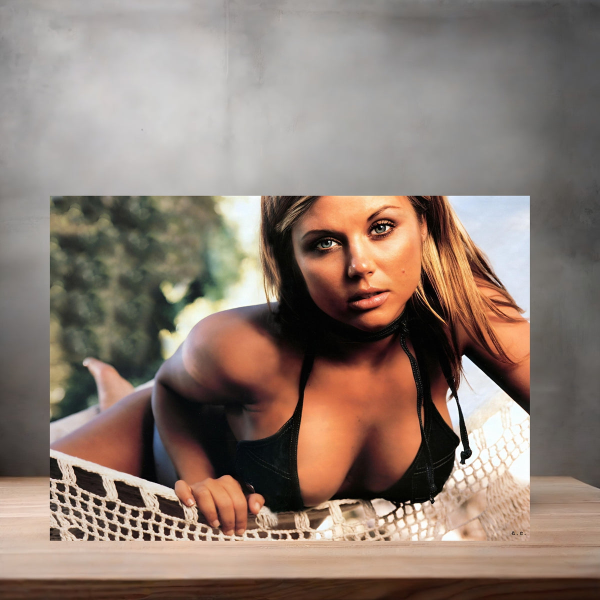 Tiffani Amber Thiessen poster with multiple size and finish options. C4