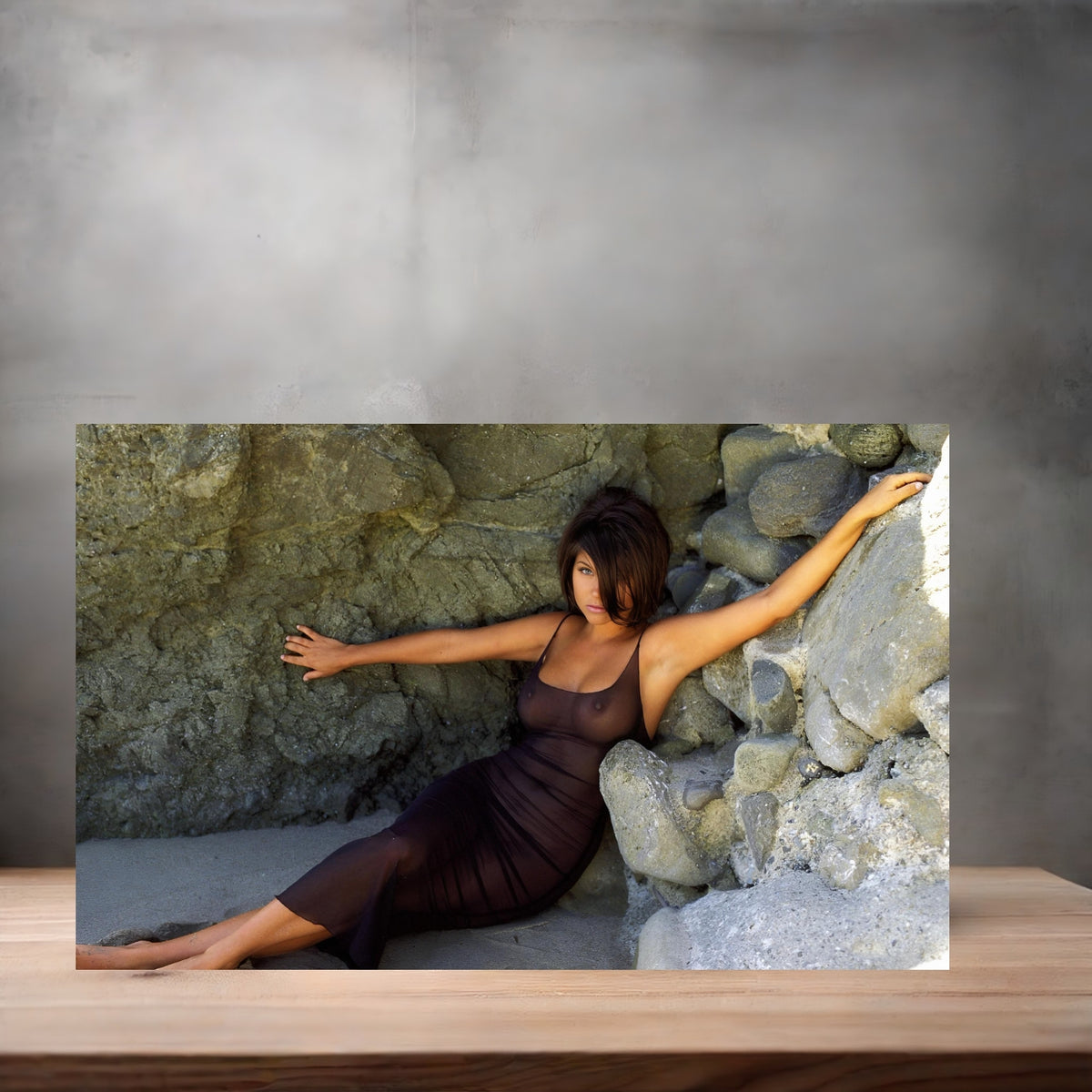 Tiffani Amber Thiessen poster with multiple size and finish options. B1