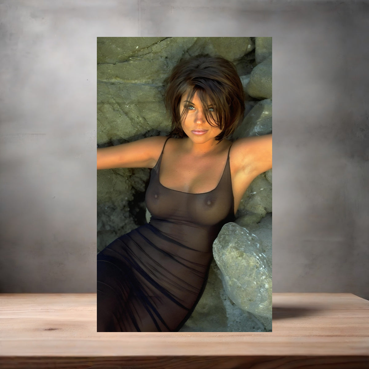 Tiffani Amber Thiessen poster with multiple size and finish options. B7