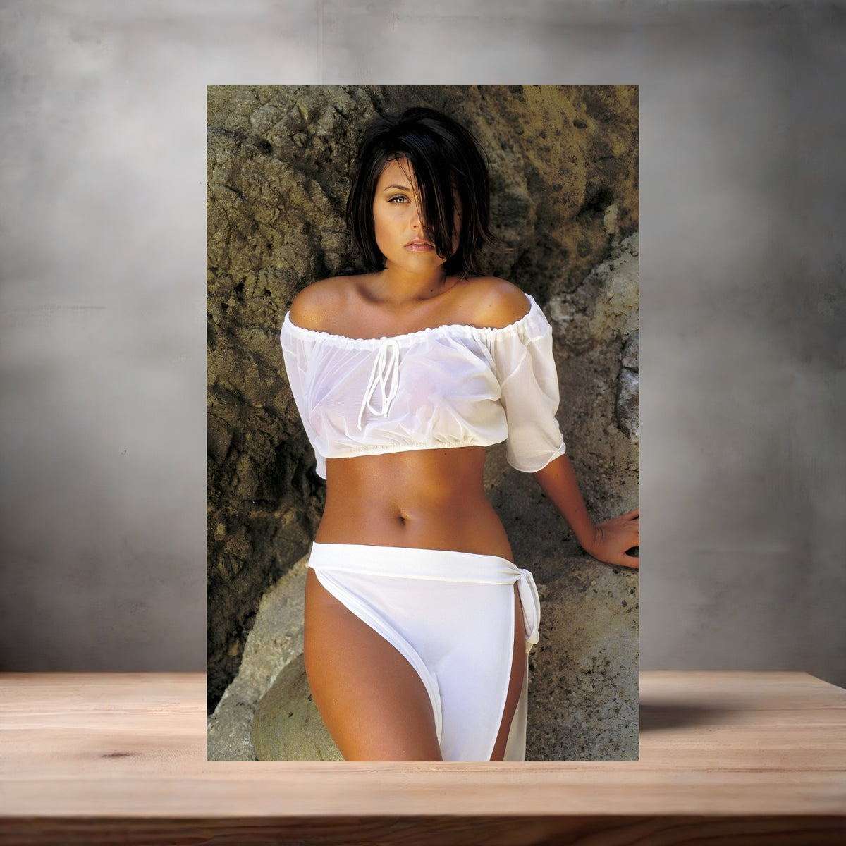 Tiffani Amber Thiessen poster with multiple size and finish options. A7