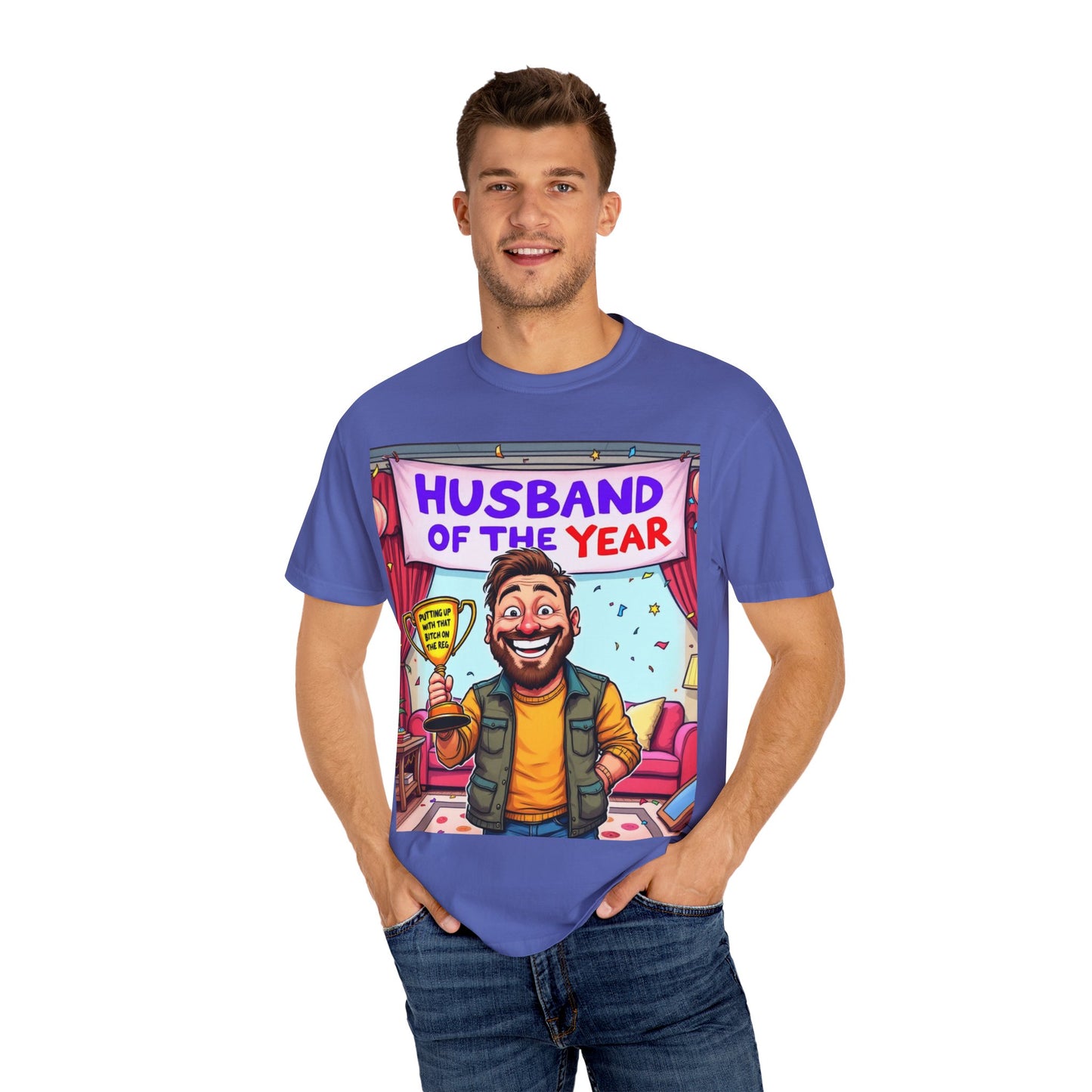 Husband of the Year T-Shirt, Funny Gift for Him, Unisex Tee, Anniversary Tee,