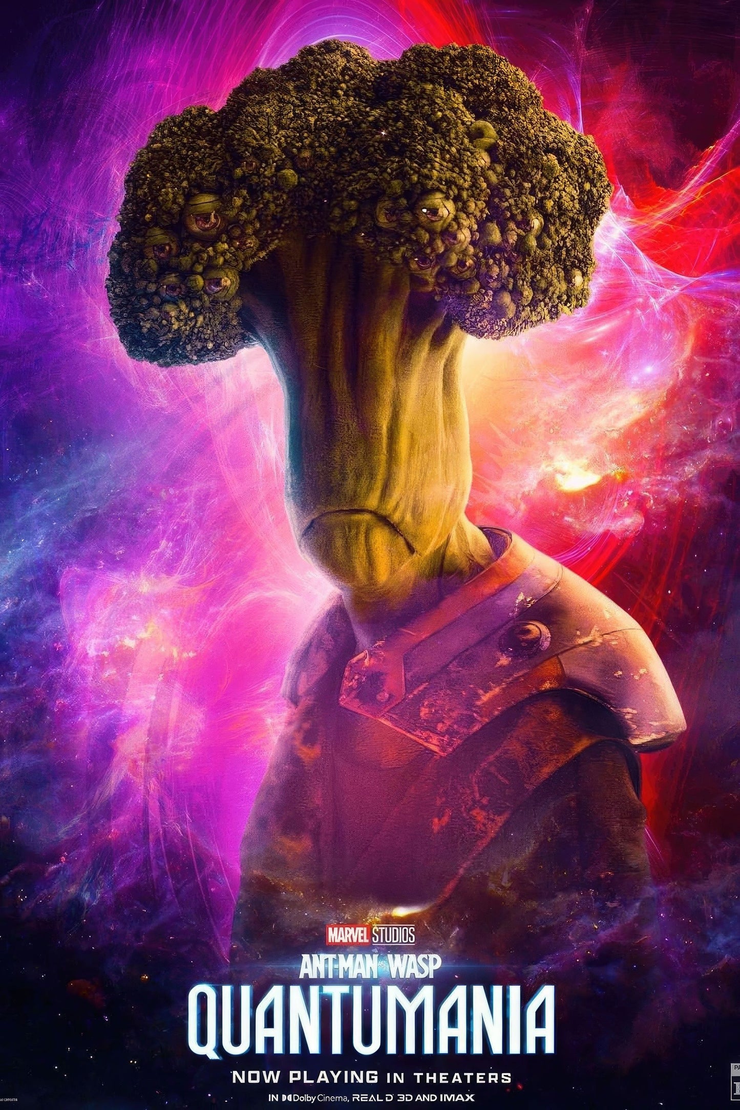 Marvel movie poster with multiple size and finish options. Ant-Man Wasp Quantumania v2