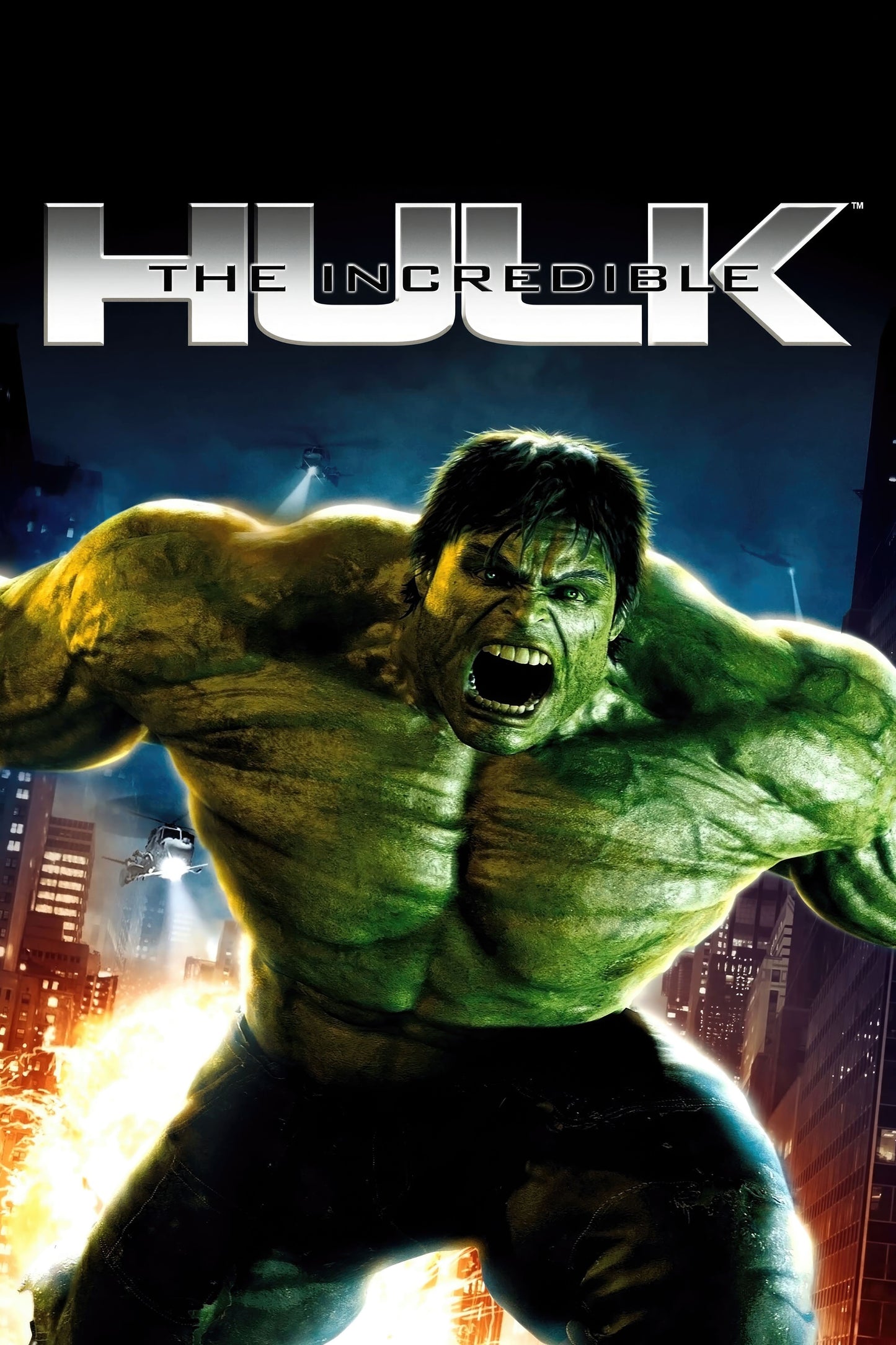 Marvel movie poster with multiple size and finish options. The Incredible Hulk