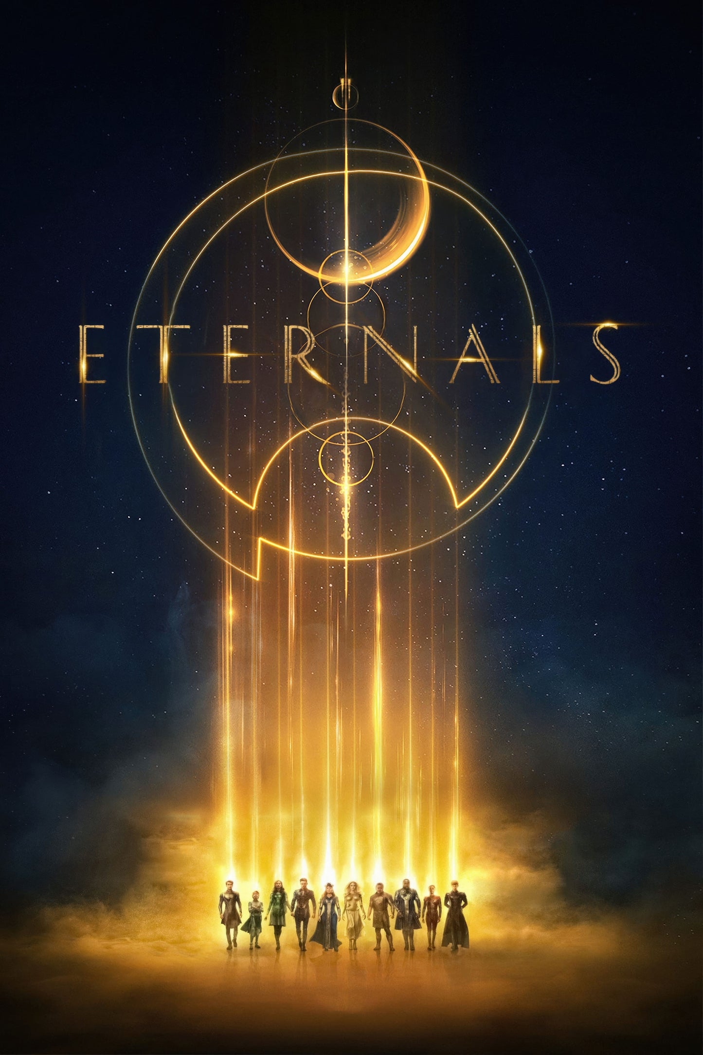 Marvel movie poster with multiple size and finish options. Eternals