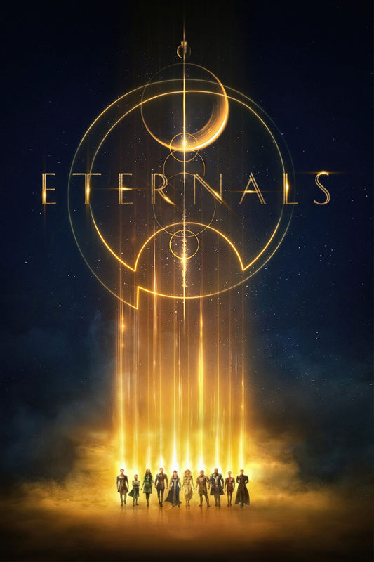 Marvel movie poster with multiple size and finish options. Eternals