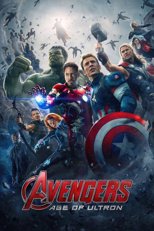 Marvel movie poster with multiple size and finish options. Avengers Age of Ultron
