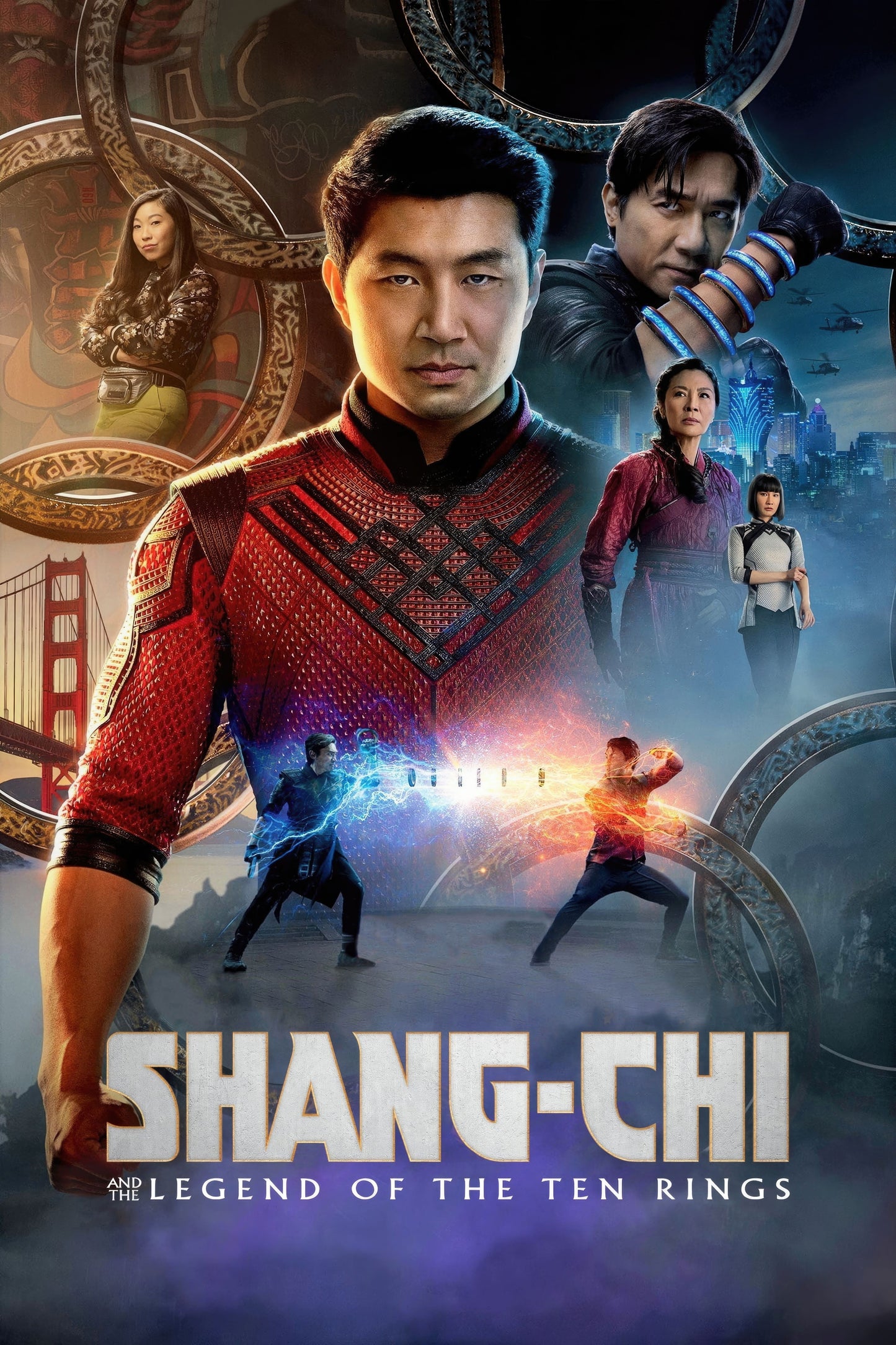 Marvel movie poster with multiple size and finish options. Shang-Chi and legend of 10 rings