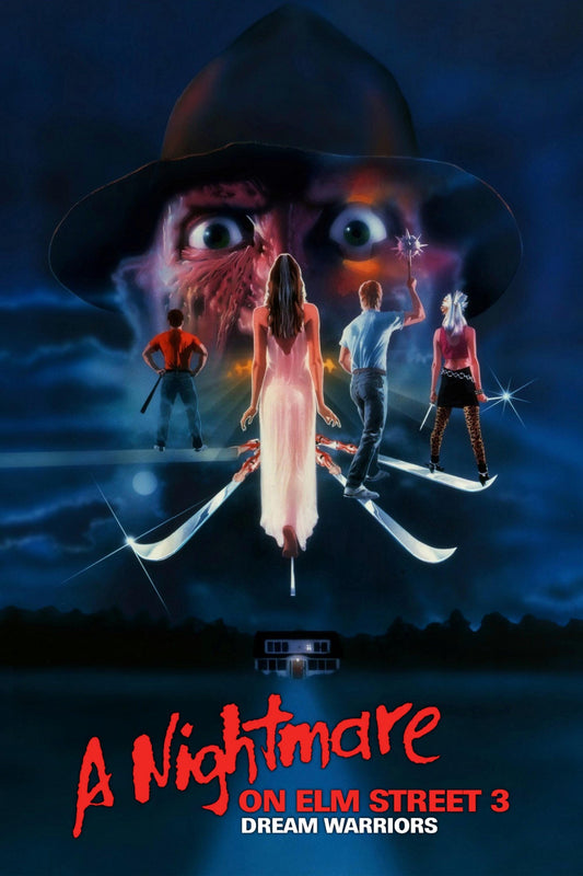 Nightmare on Elm Street 3, Dream Warriors 13"x 19" movie poster.