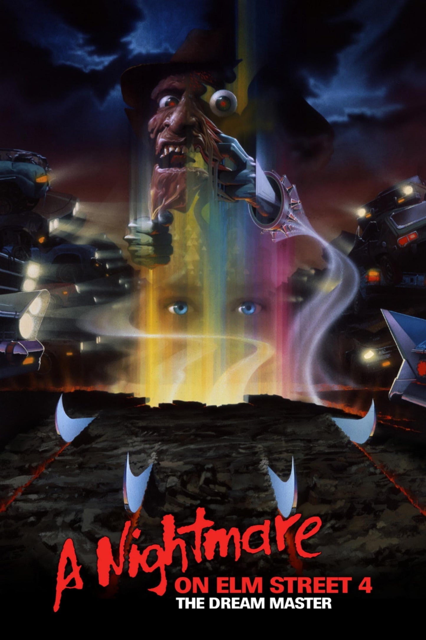 Nightmare on Elm Street 4, The Dream Master 13"x 19" movie poster.