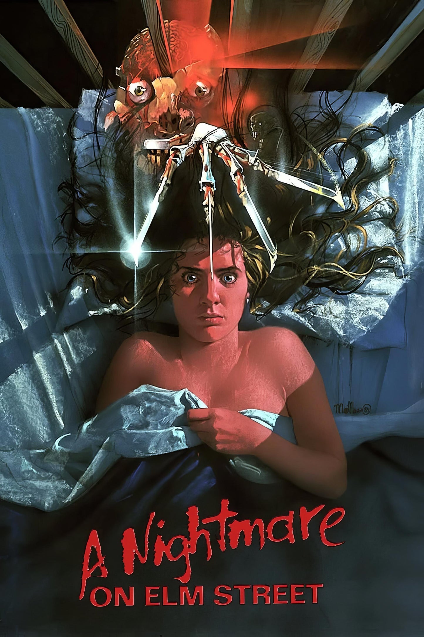 Nightmare on Elm Street 13"x 19" movie poster.