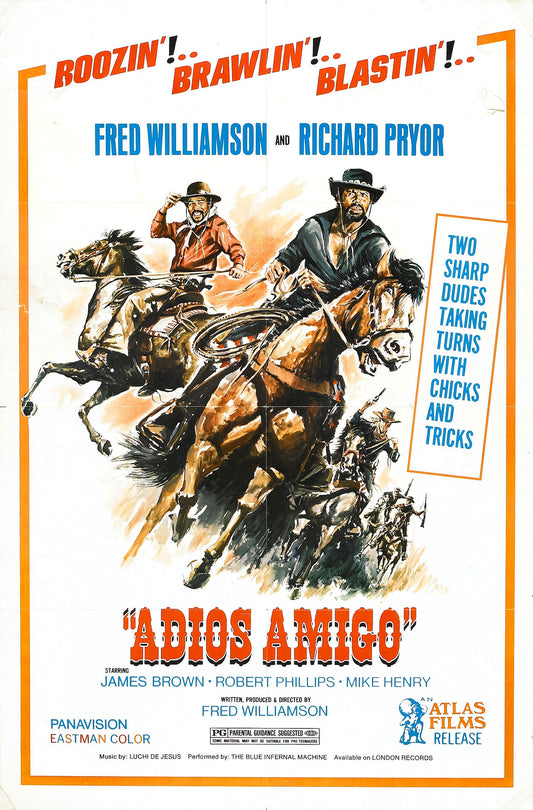 Adios Amigo 13"x 19" movie poster.