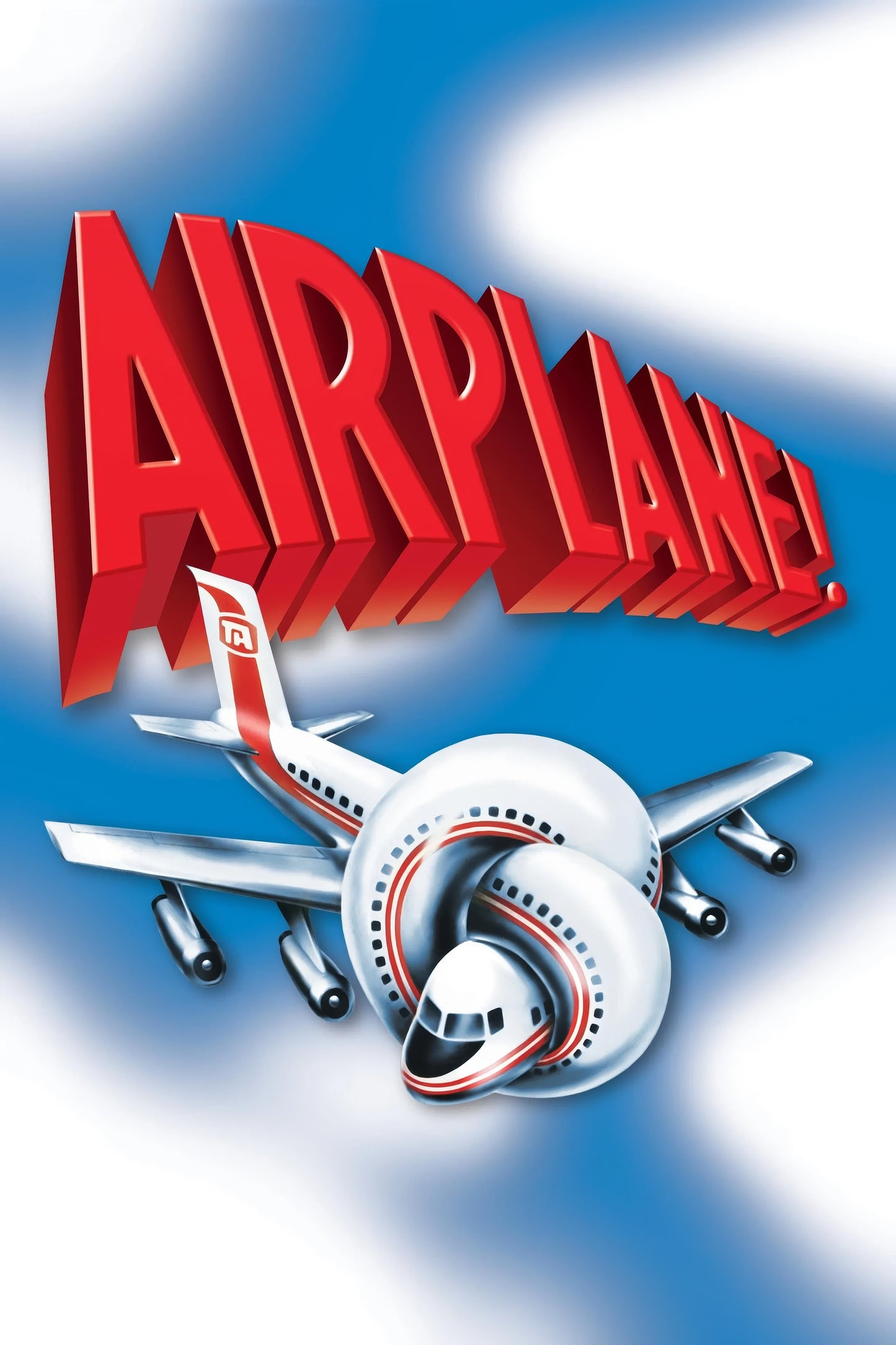 Airplane 13"x 19" movie poster.