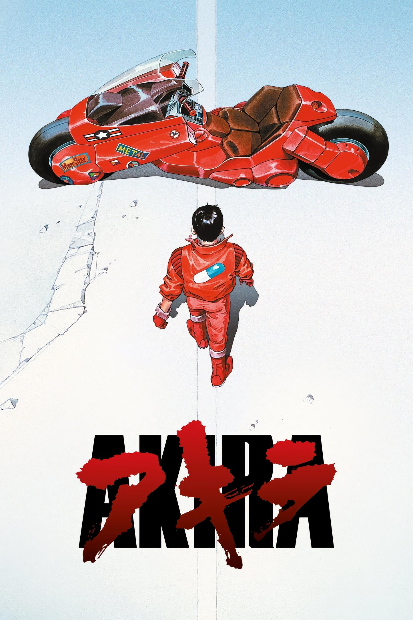 Akira 13"x 19" movie poster.