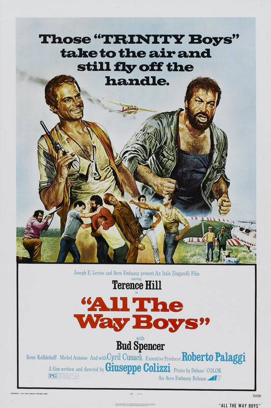 All the way Boys 13"x 19" movie poster.