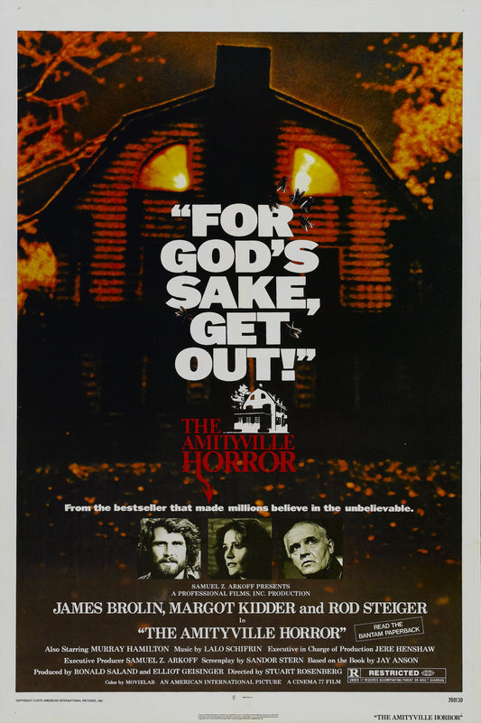 The Amityville Horror 13"x 19" movie poster.