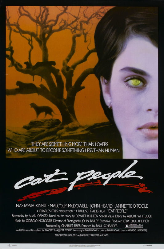 Cat People 13"x 19" movie poster. v1