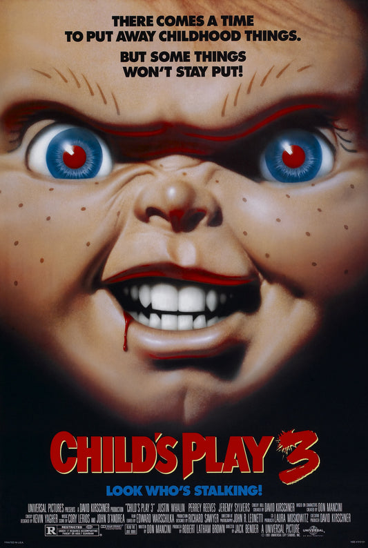 Child's Play 3, 13"x 19" movie poster.