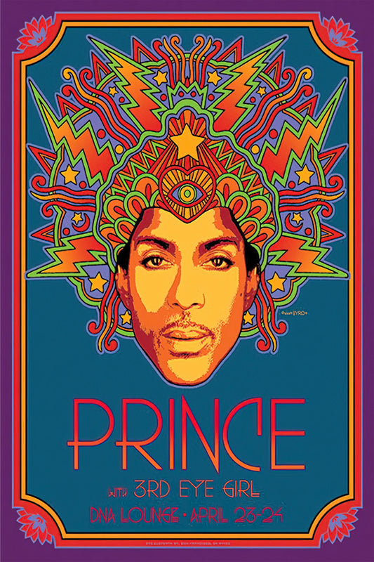 Prince poster with multiple size and finish options C6