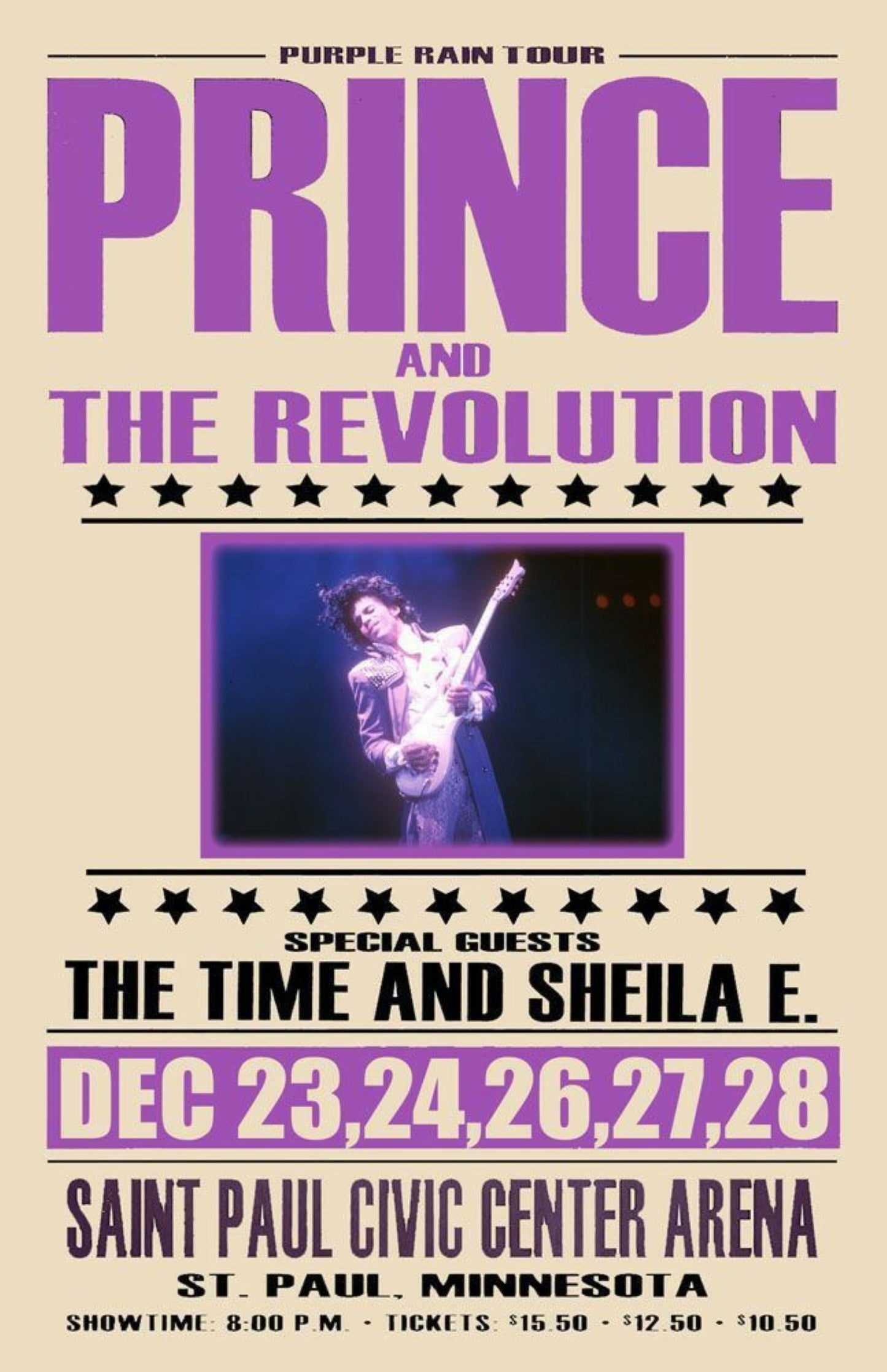 Prince poster with multiple size and finish options C2