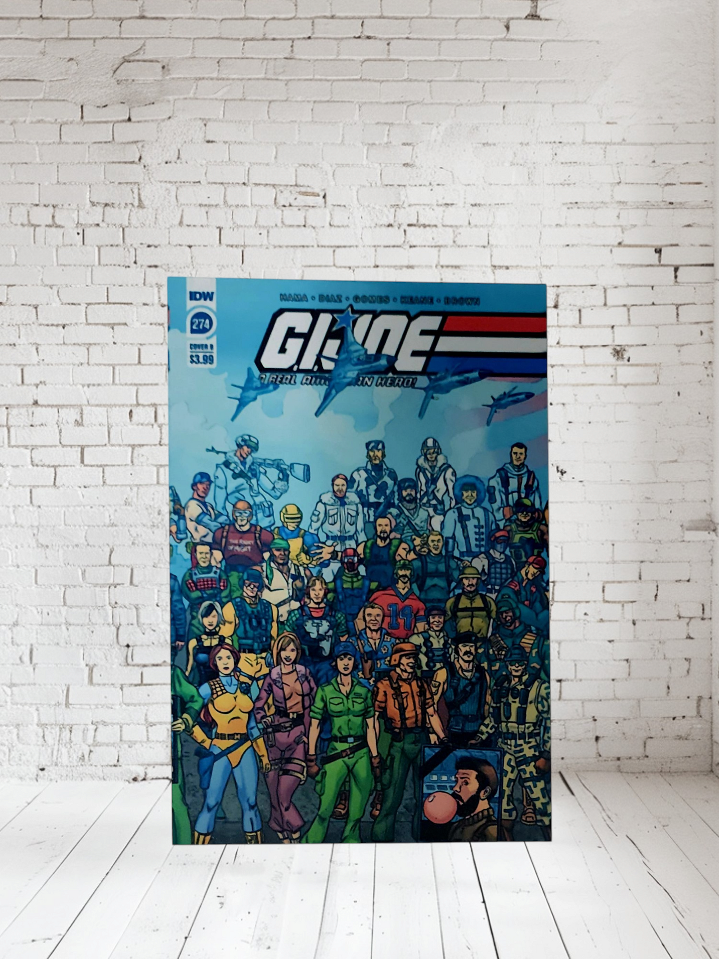 1980's cartoon series on Aluminum print. Multiple sizes and prints available. Smurfs, Thundercats and more