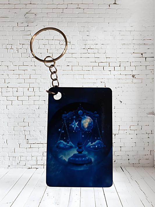Zodiac Sign poster keychains. Multiple designs to choose from