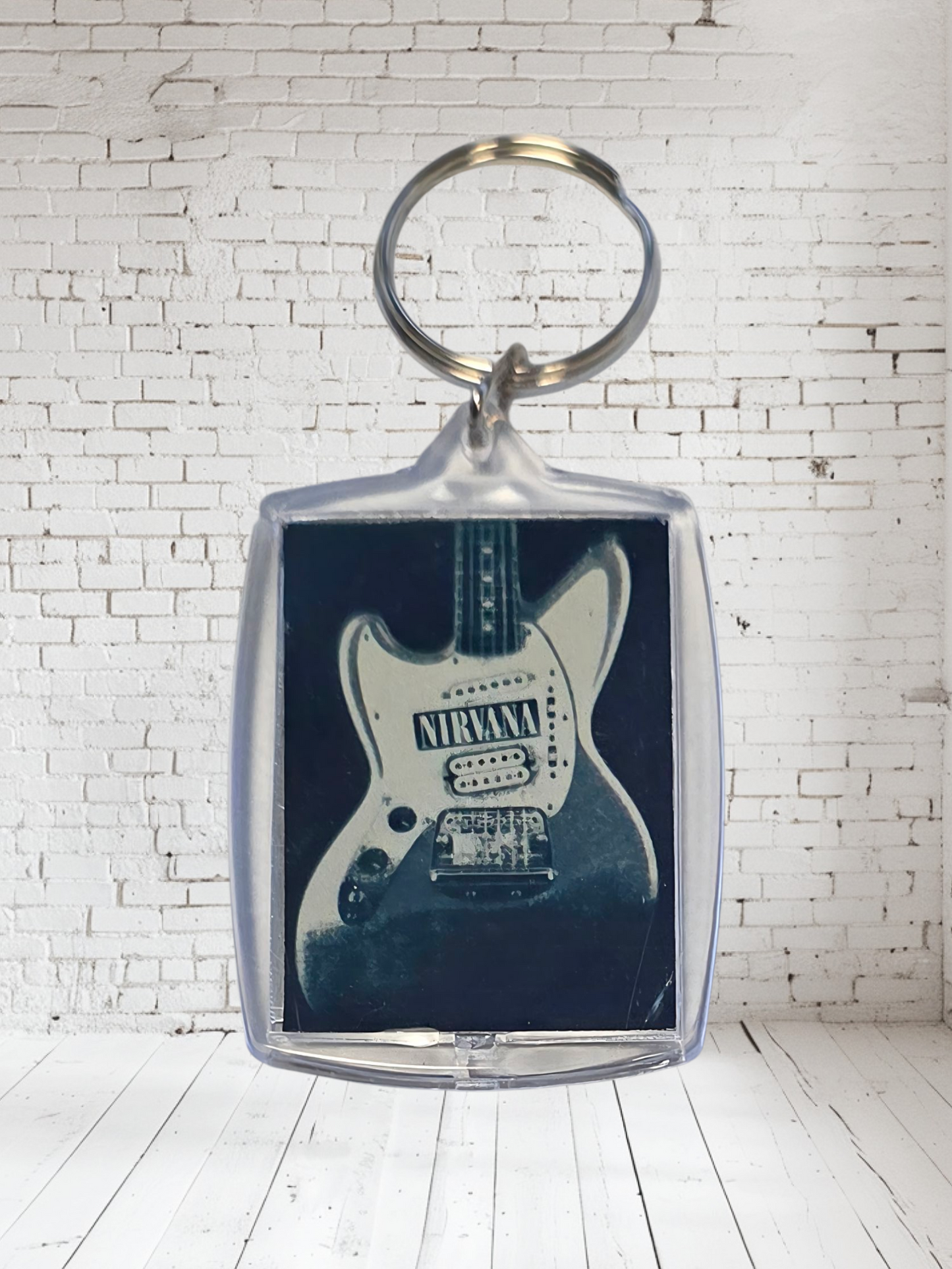 Nirvana concert poster and album cover keychains. Multiple designs to choose from