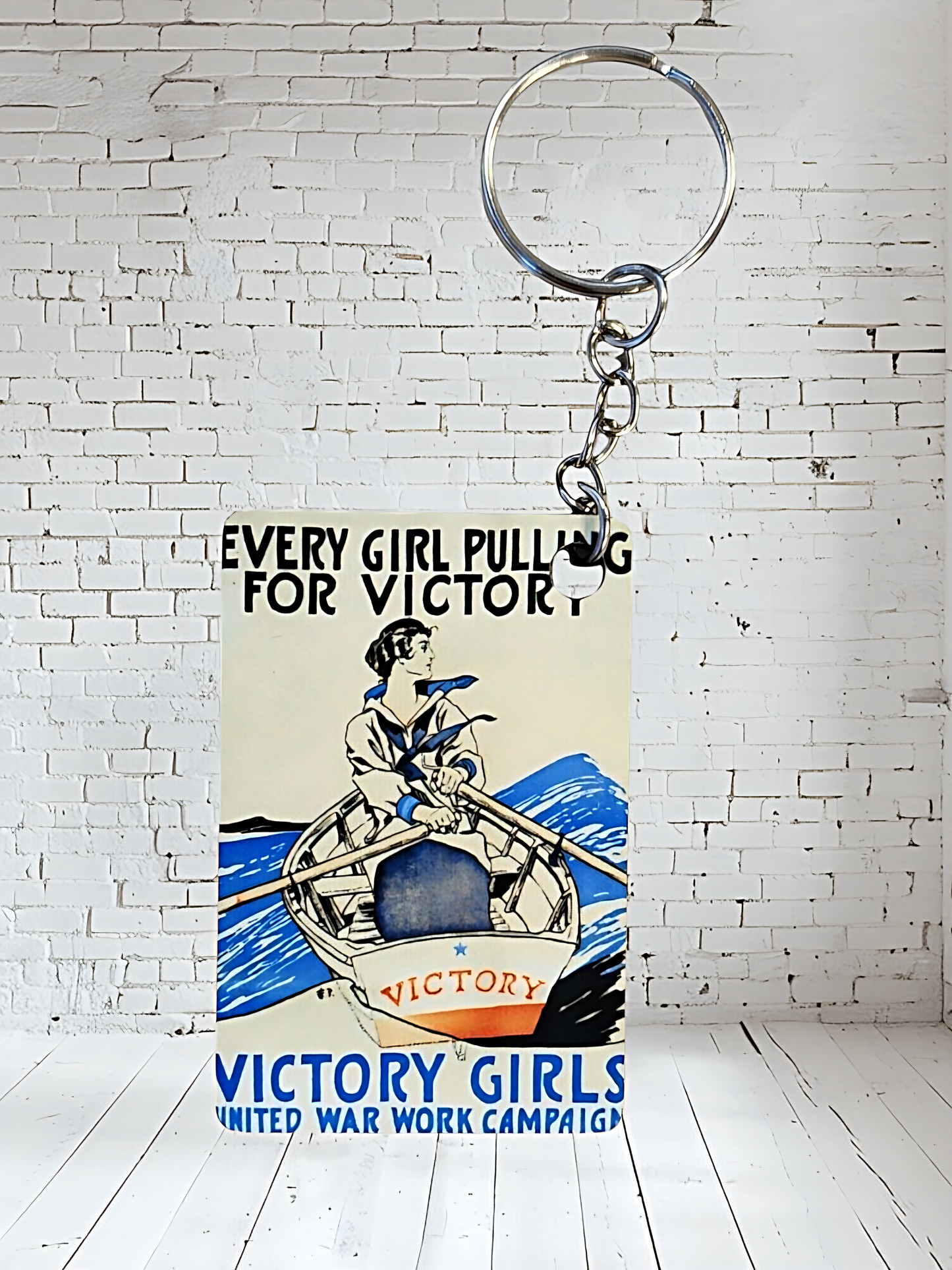 Vintage Advertising poster keychains. Multiple designs to choose from