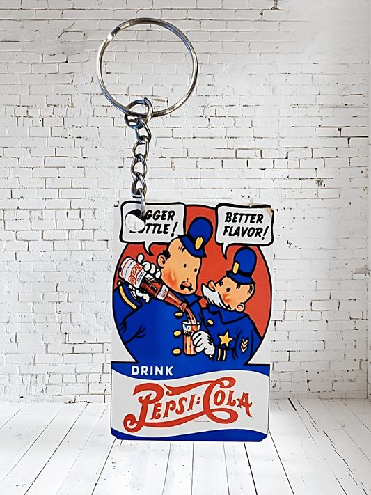 Vintage Advertising poster keychains. Multiple designs to choose from