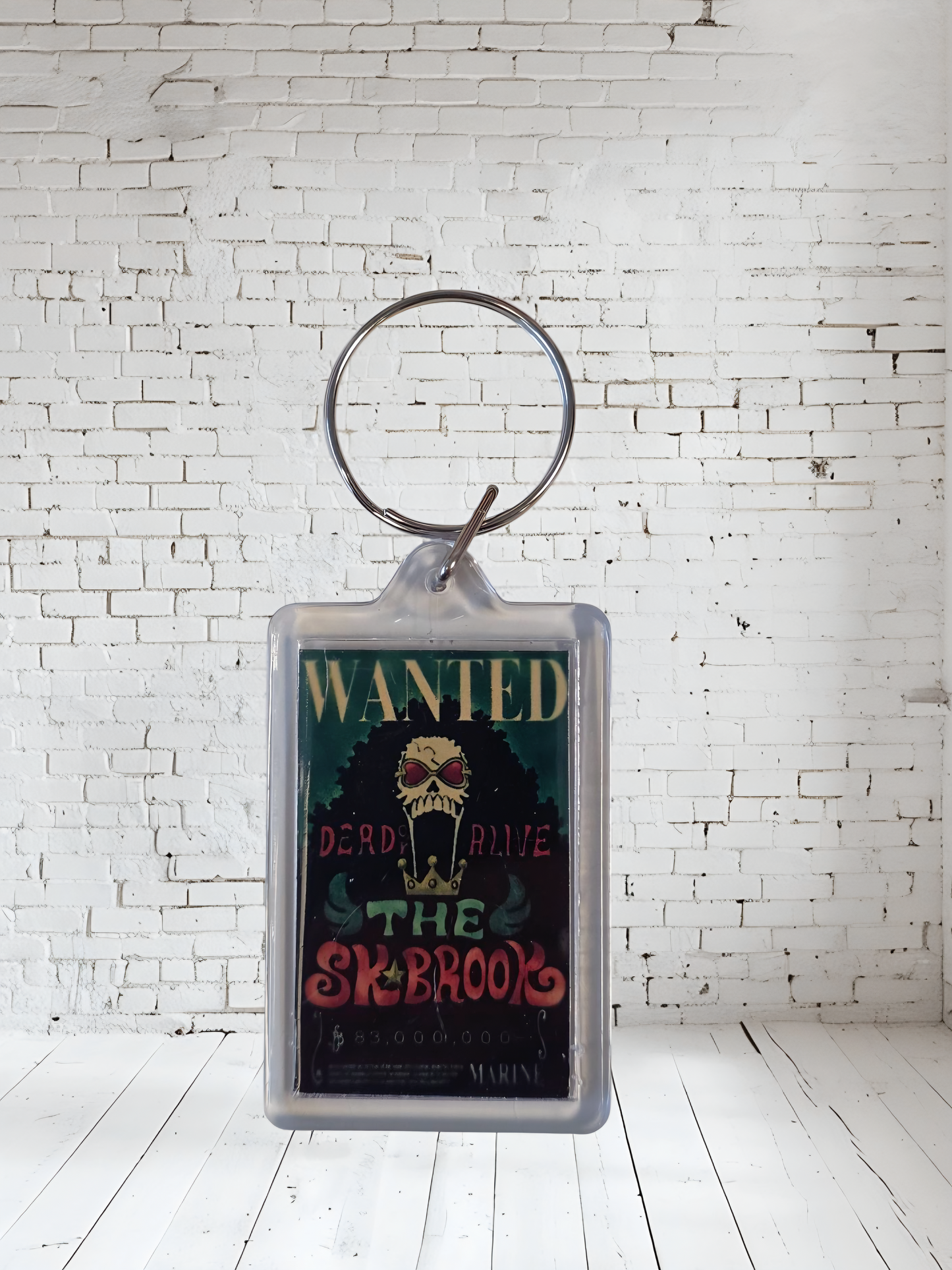 One Piece Anime series keychain with metal prints. Plenty to choose from, Monkey D Luffy and many more