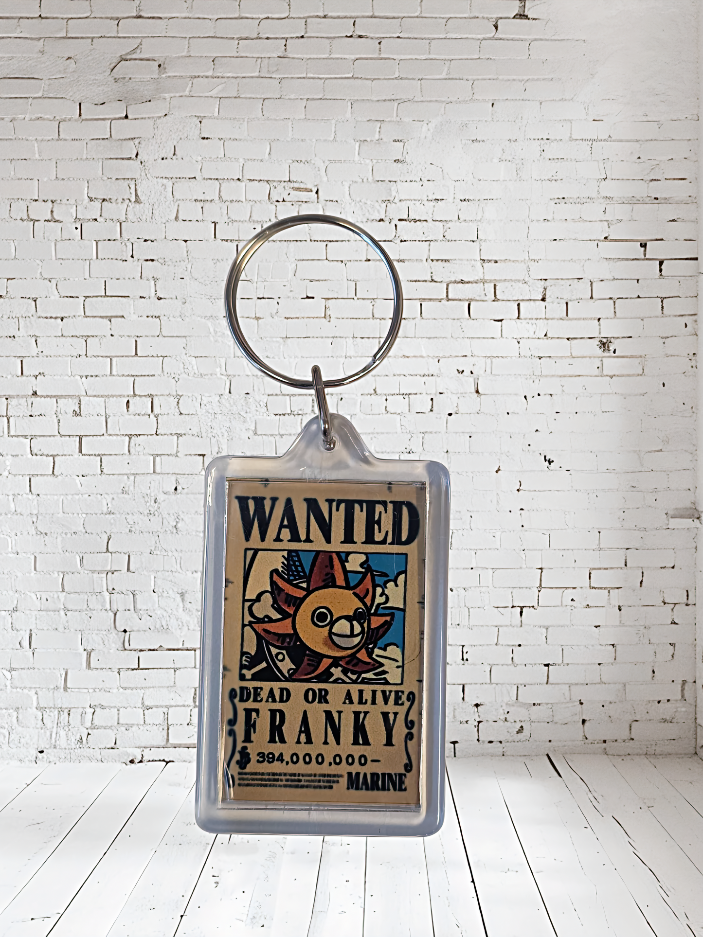 One Piece Anime series keychain with metal prints. Plenty to choose from, Monkey D Luffy and many more