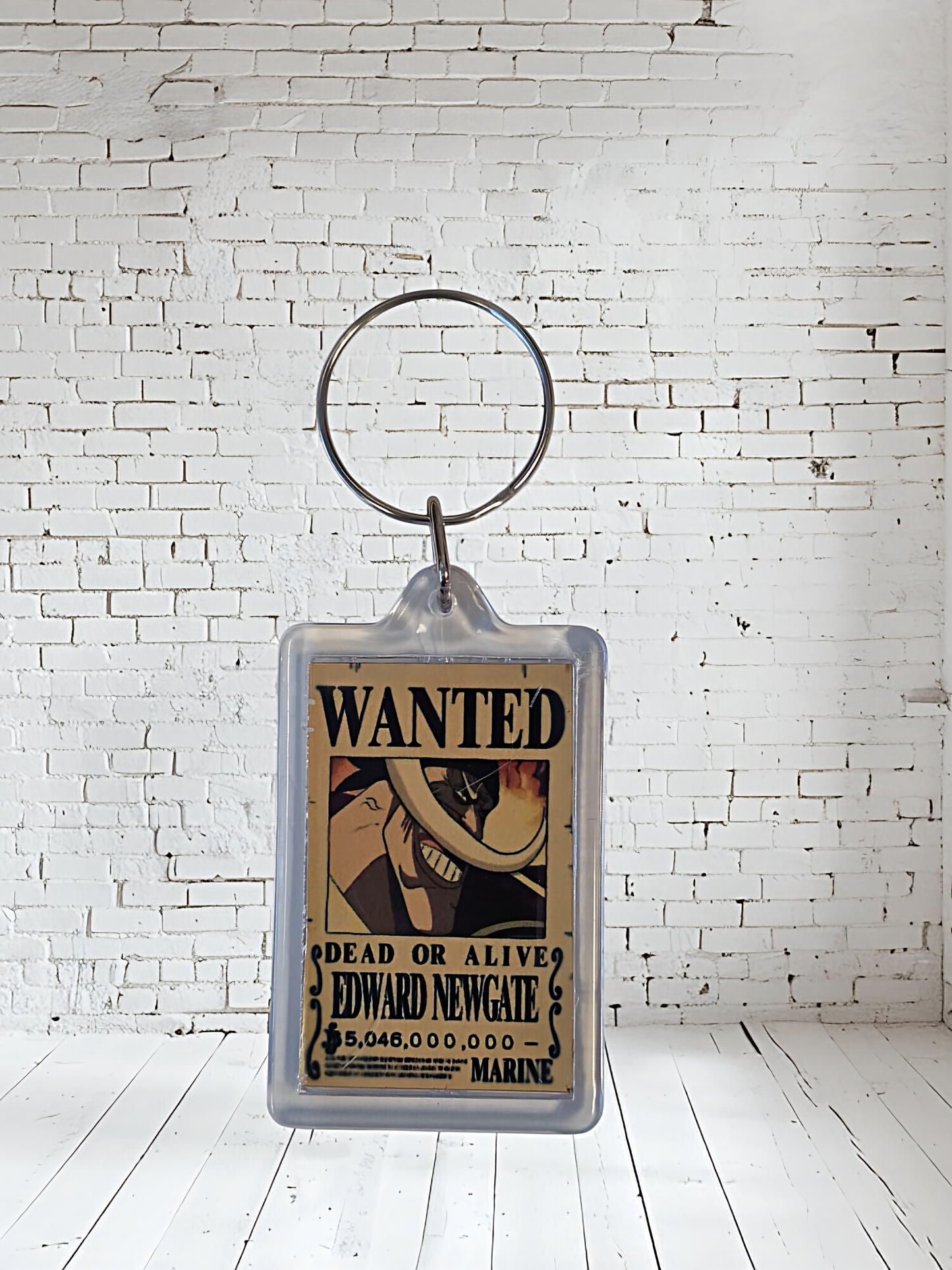 One Piece Anime series keychain with metal prints. Plenty to choose from, Monkey D Luffy and many more