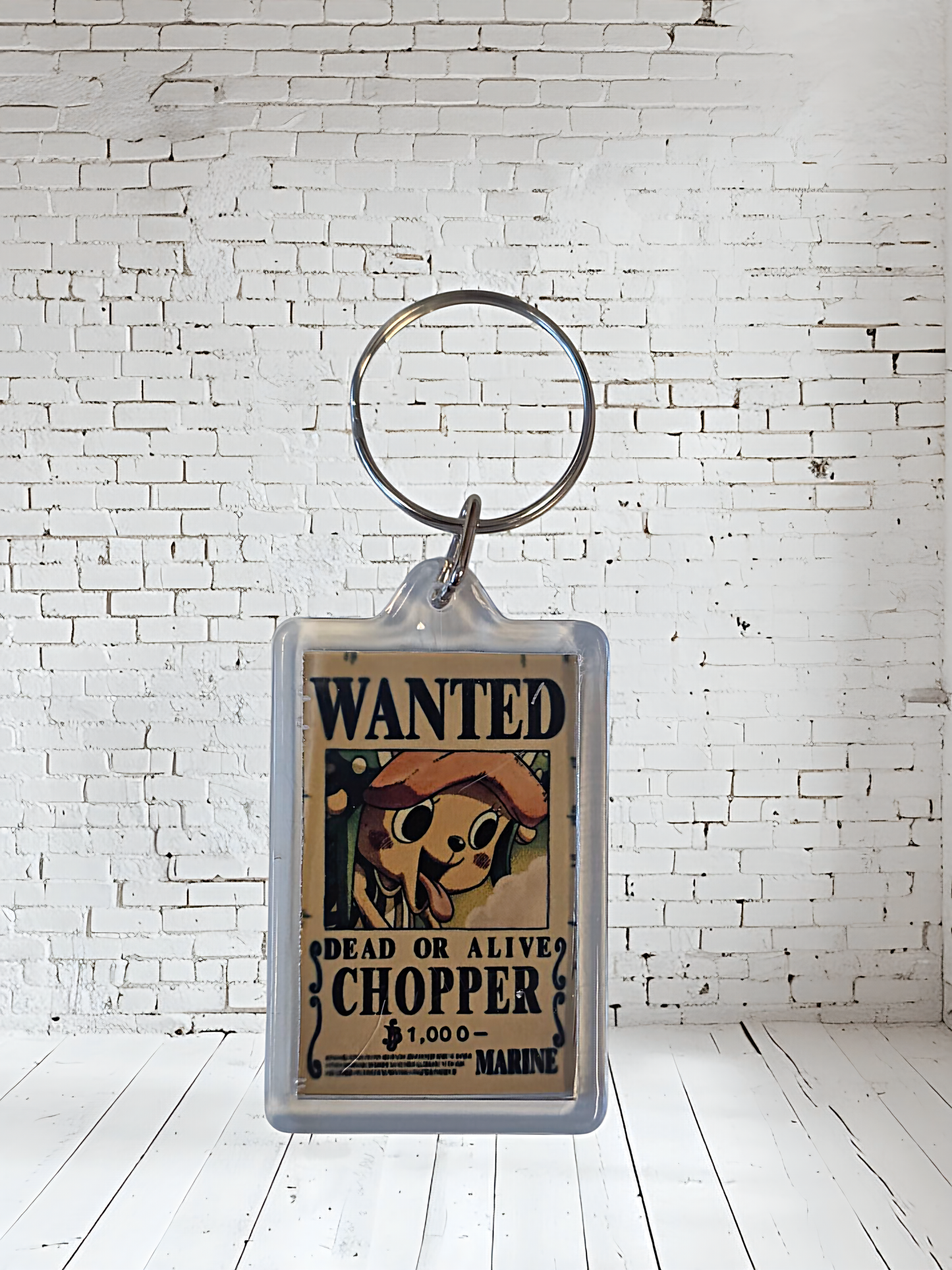 One Piece Anime series keychain with metal prints. Plenty to choose from, Monkey D Luffy and many more