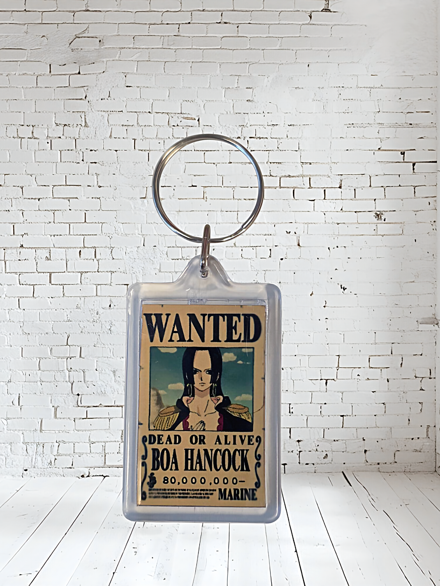 One Piece Anime series keychain with metal prints. Plenty to choose from, Monkey D Luffy and many more