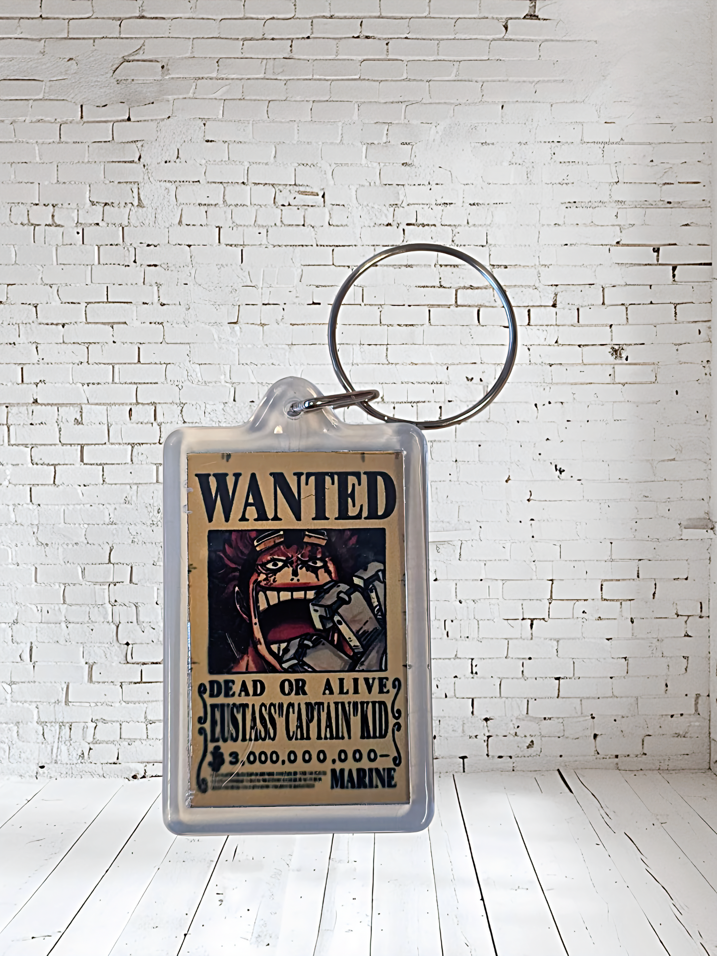 One Piece Anime series keychain with metal prints. Plenty to choose from, Monkey D Luffy and many more