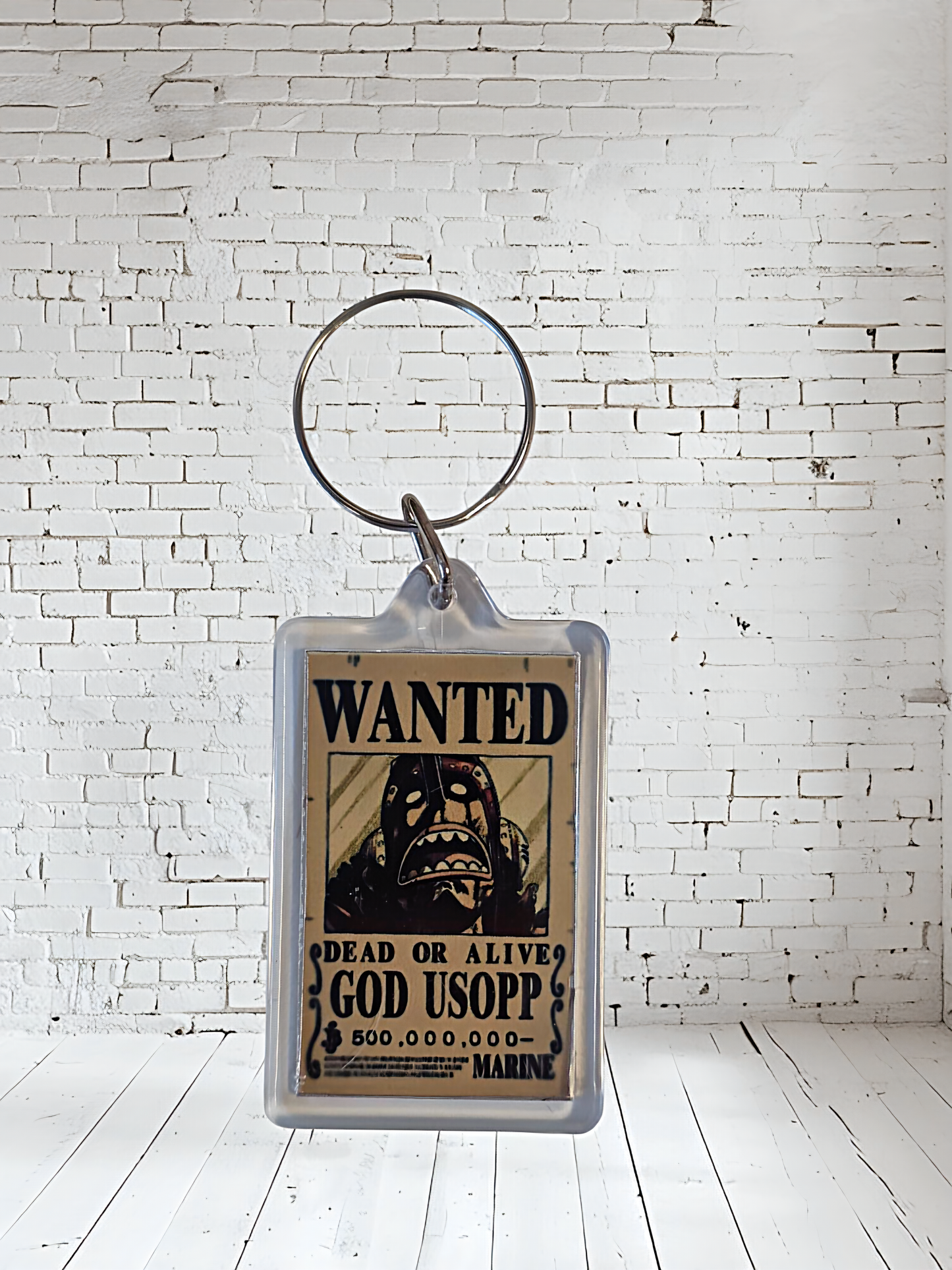 One Piece Anime series keychain with metal prints. Plenty to choose from, Monkey D Luffy and many more