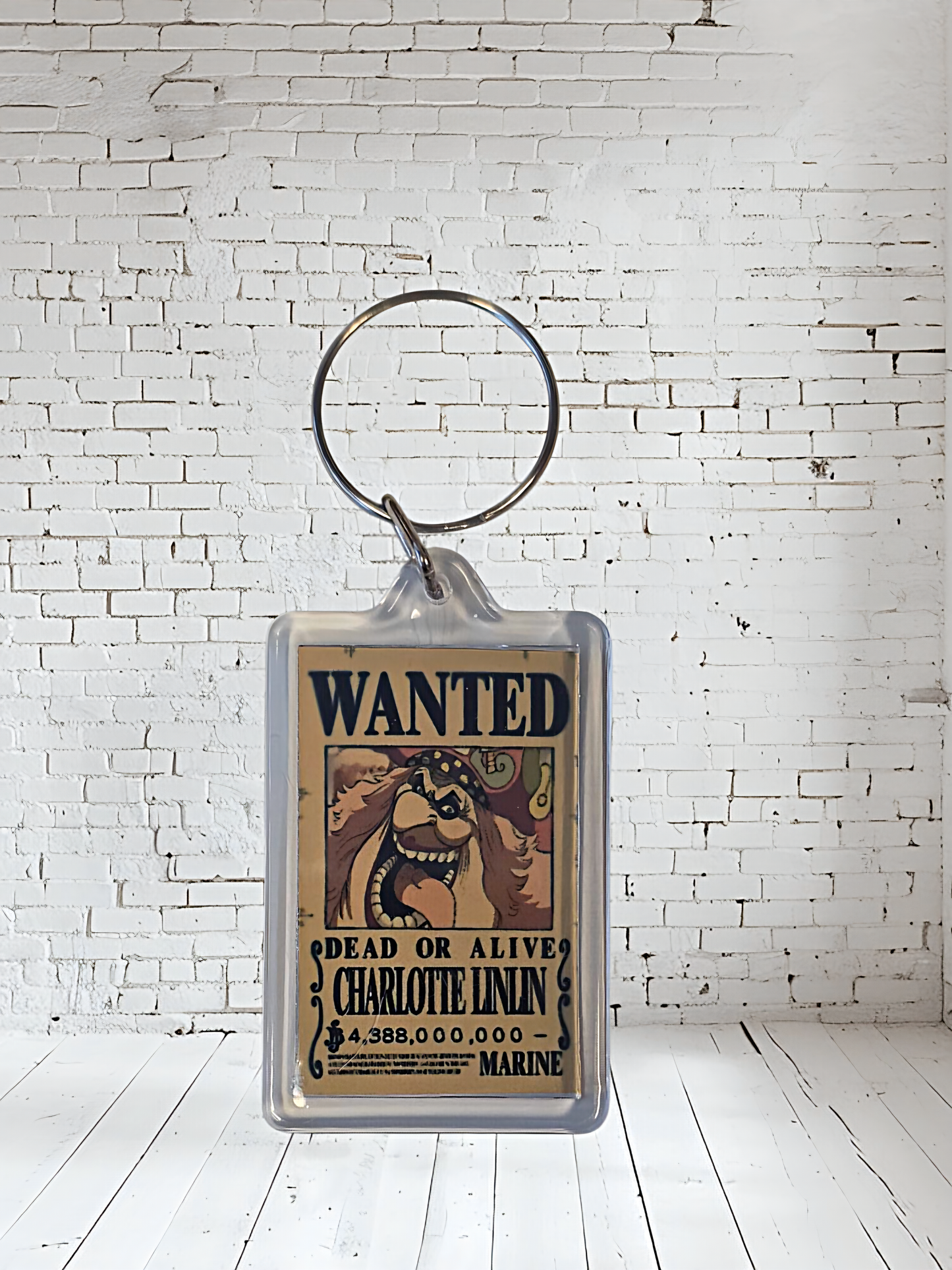 One Piece Anime series keychain with metal prints. Plenty to choose from, Monkey D Luffy and many more