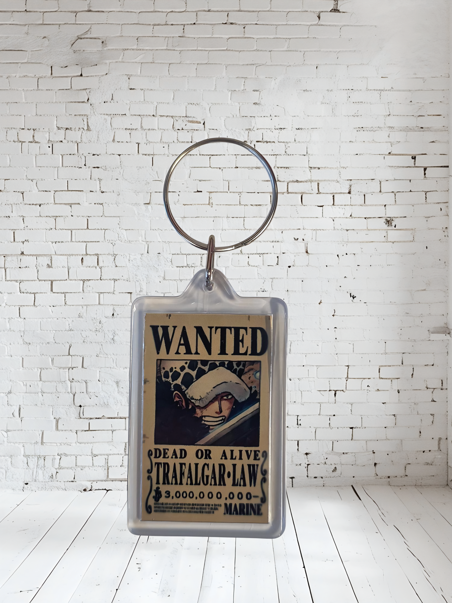 One Piece Anime series keychain with metal prints. Plenty to choose from, Monkey D Luffy and many more