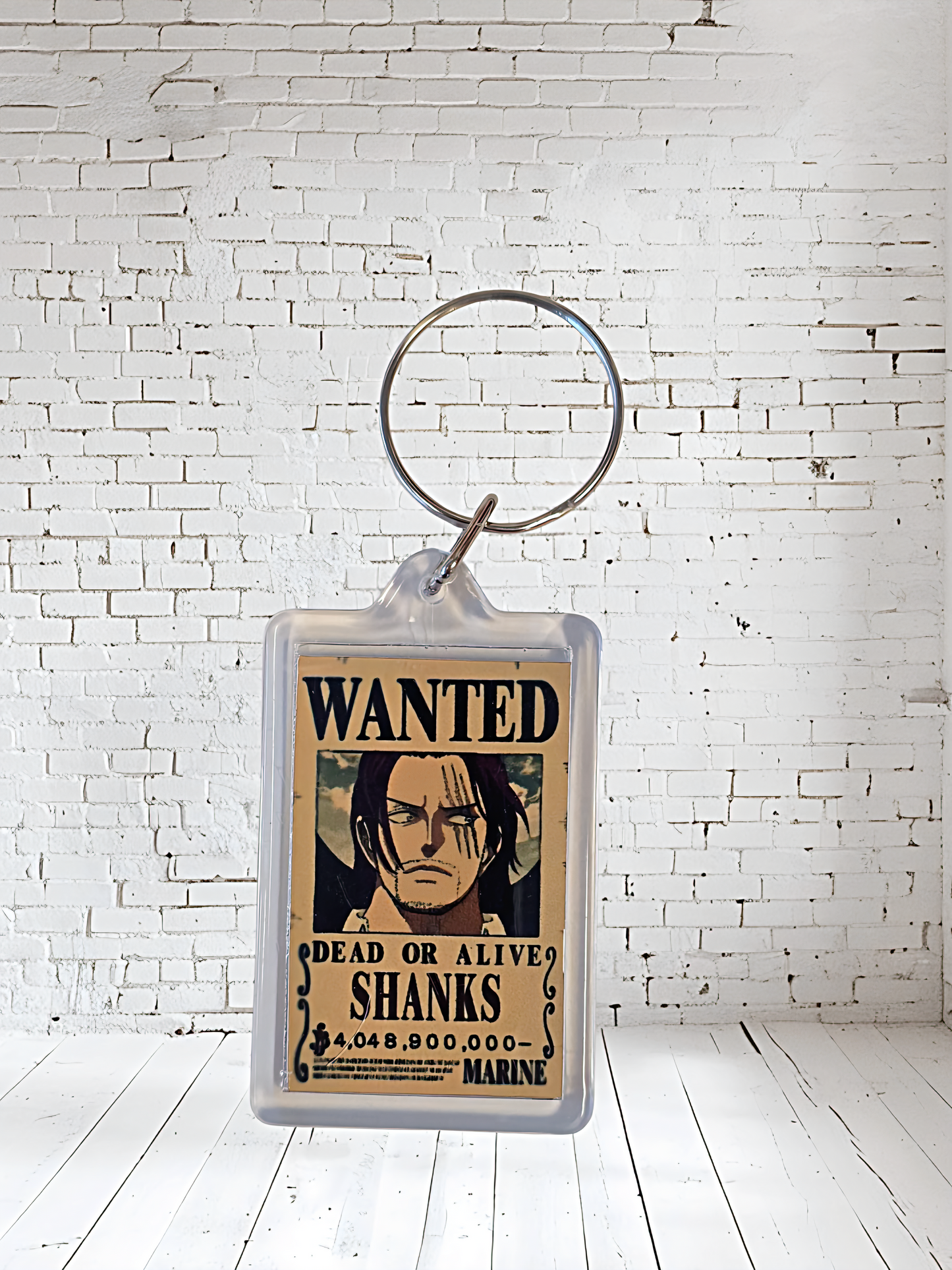 One Piece Anime series keychain with metal prints. Plenty to choose from, Monkey D Luffy and many more