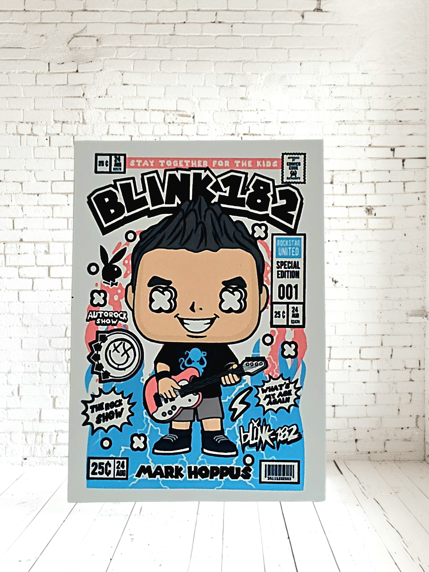 Funko Pop Music posters on Aluminum print. Multiple sizes and prints available.