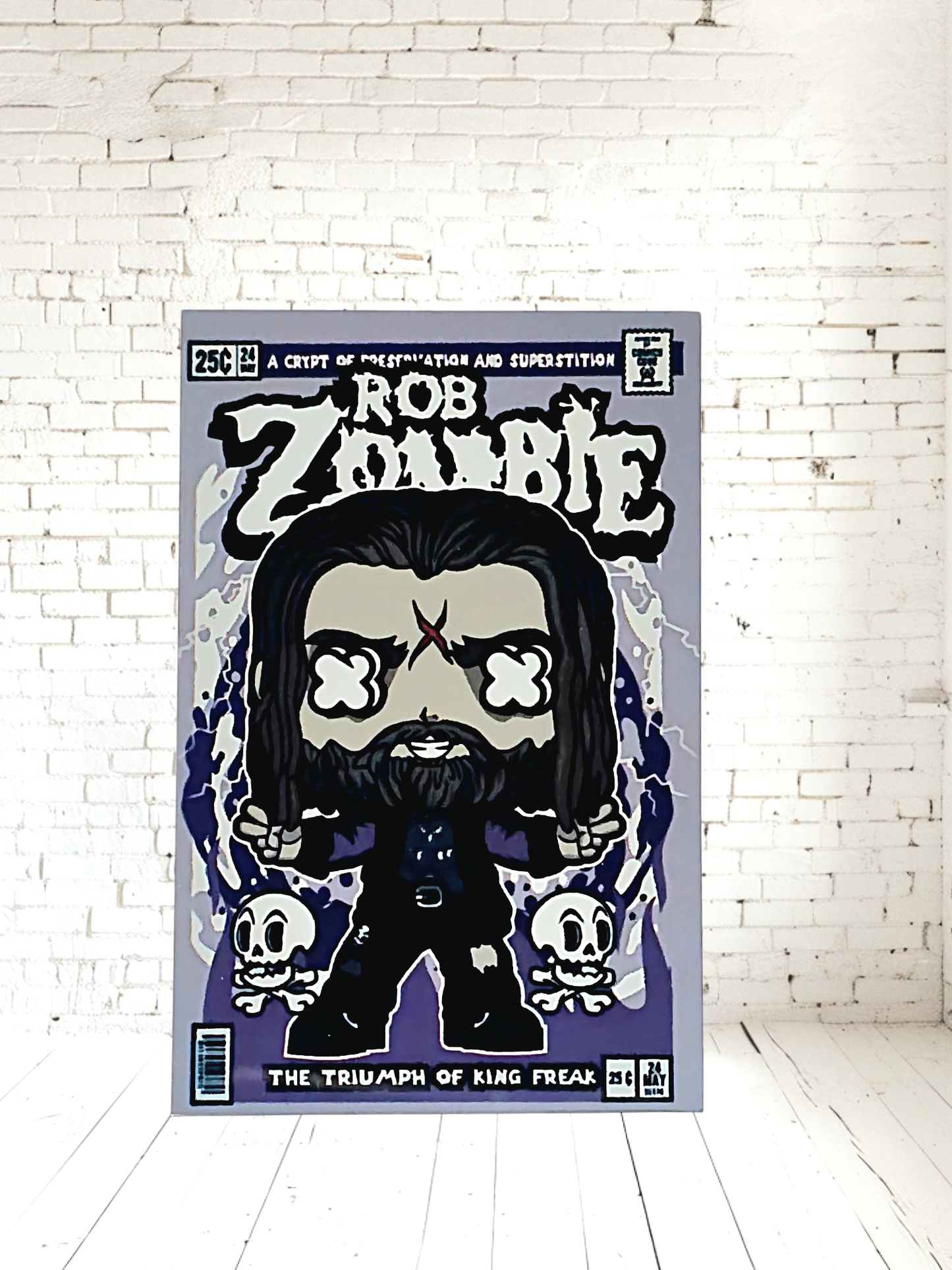 Funko Pop Music posters on Aluminum print. Multiple sizes and prints available.