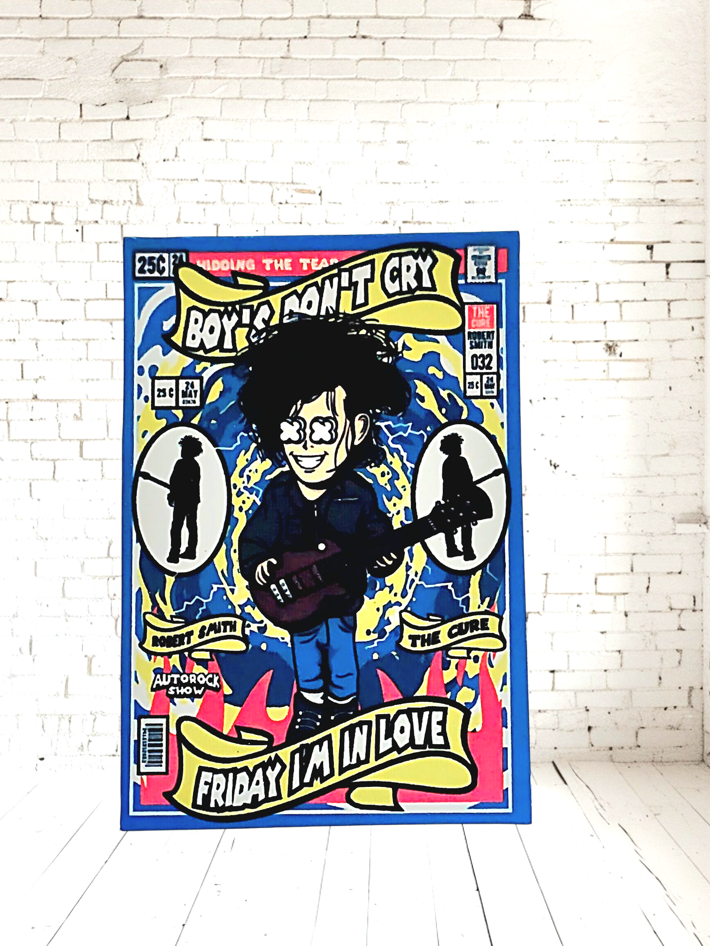 Funko Pop Music posters on Aluminum print. Multiple sizes and prints available.