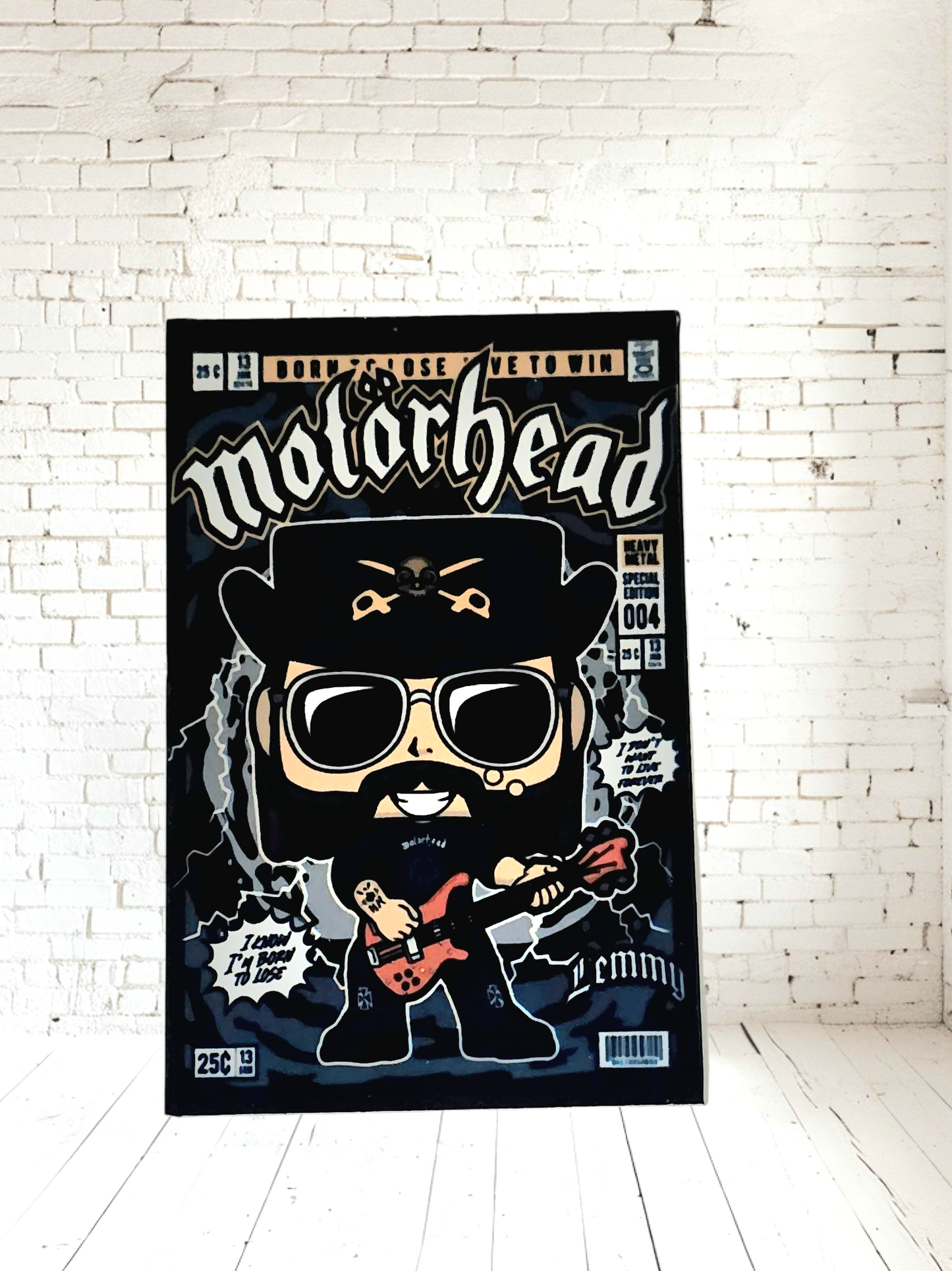 Funko Pop Music posters on Aluminum print. Multiple sizes and prints available.