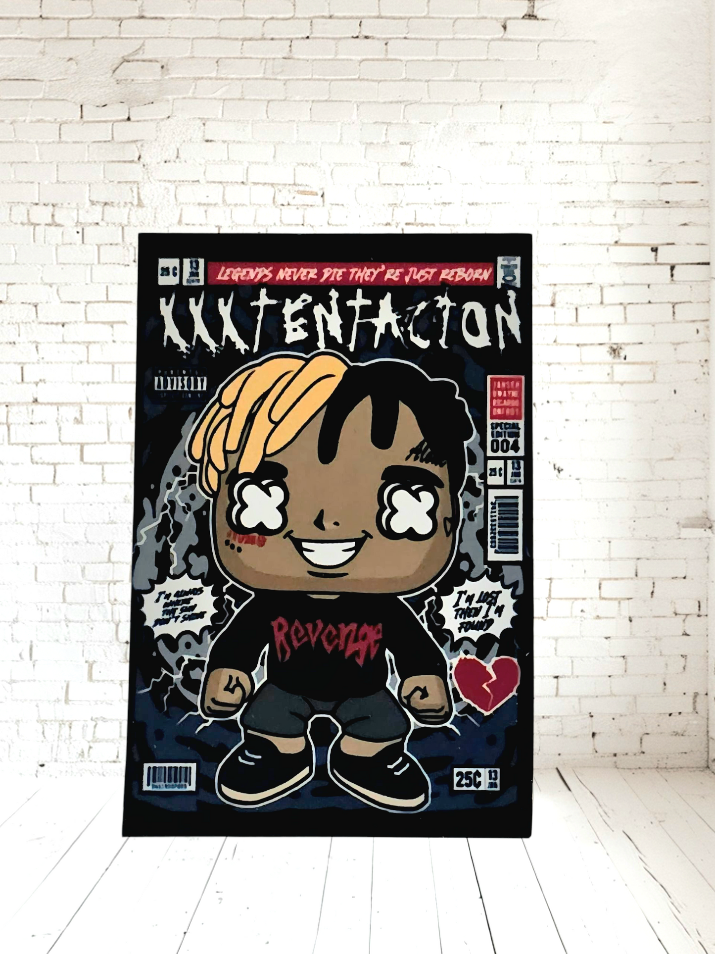 Funko Pop Music posters on Aluminum print. Multiple sizes and prints available.