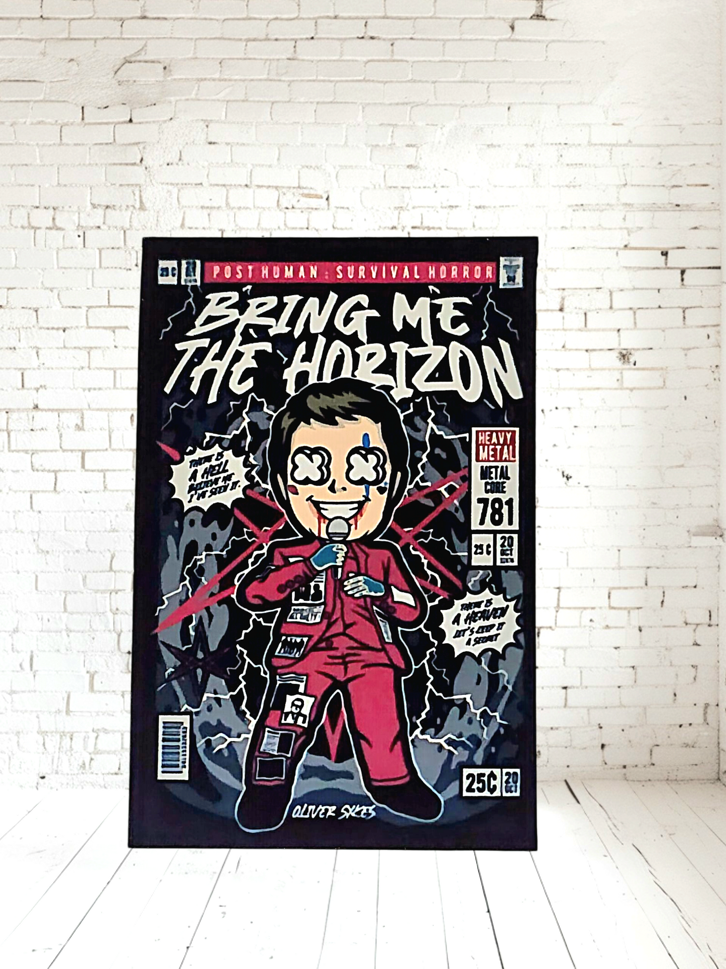 Funko Pop Music posters on Aluminum print. Multiple sizes and prints available.