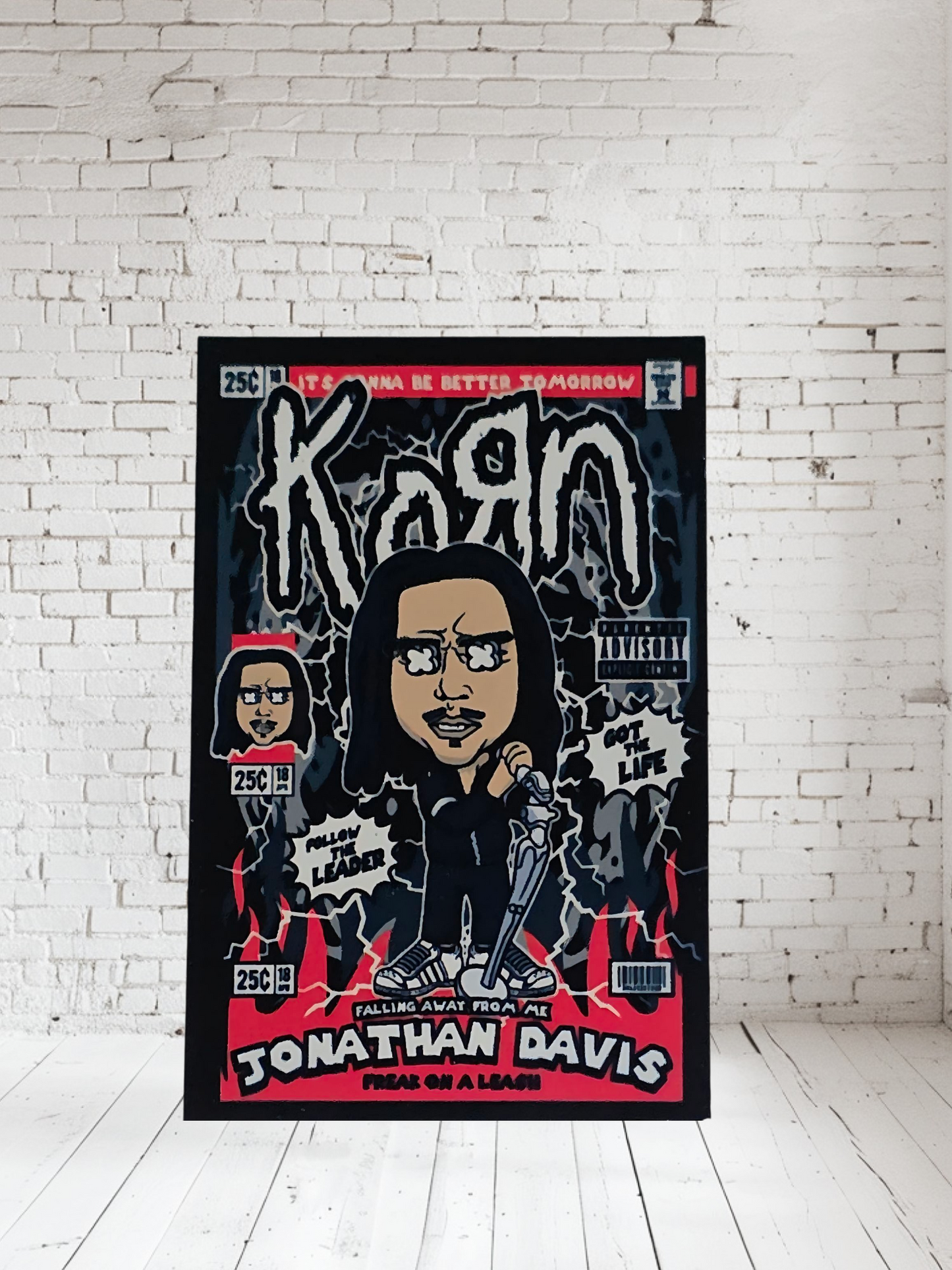 Funko Pop Music posters on Aluminum print. Multiple sizes and prints available.